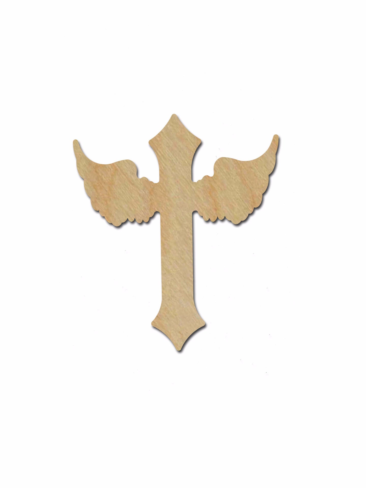 Wooden Angel Wings Shape For Crafts And Decoration - Laser Cut