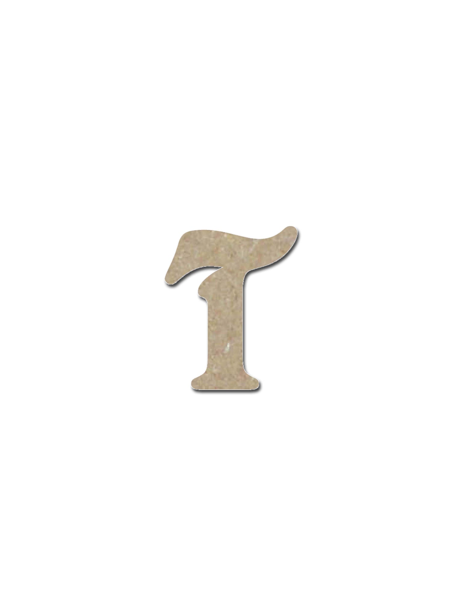 Wooden Letters MDF Unfinished Unpainted DIY Crafts 6 Inch Tall