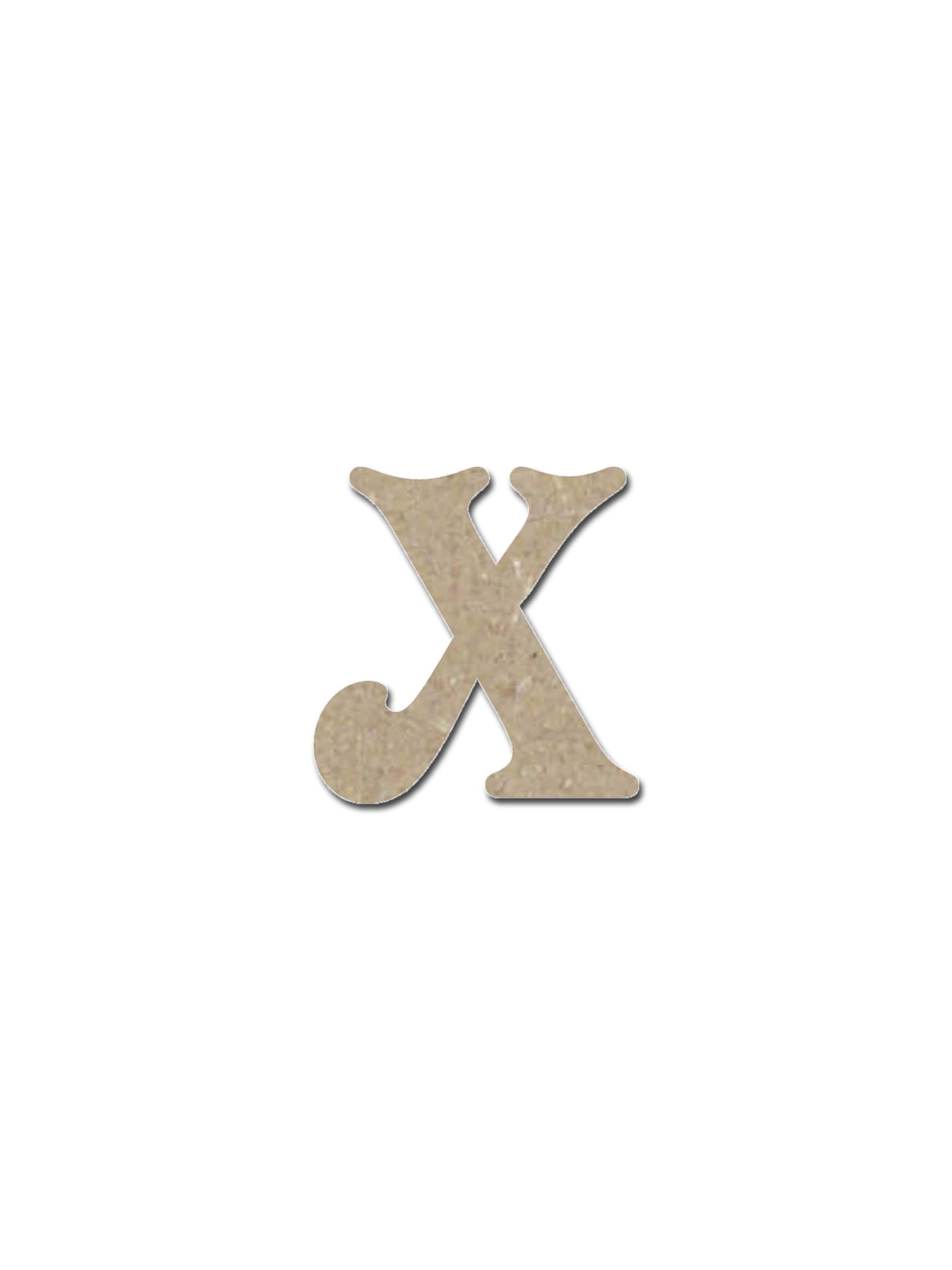 Wooden Letters MDF Unfinished Unpainted DIY Crafts 6 Inch Tall